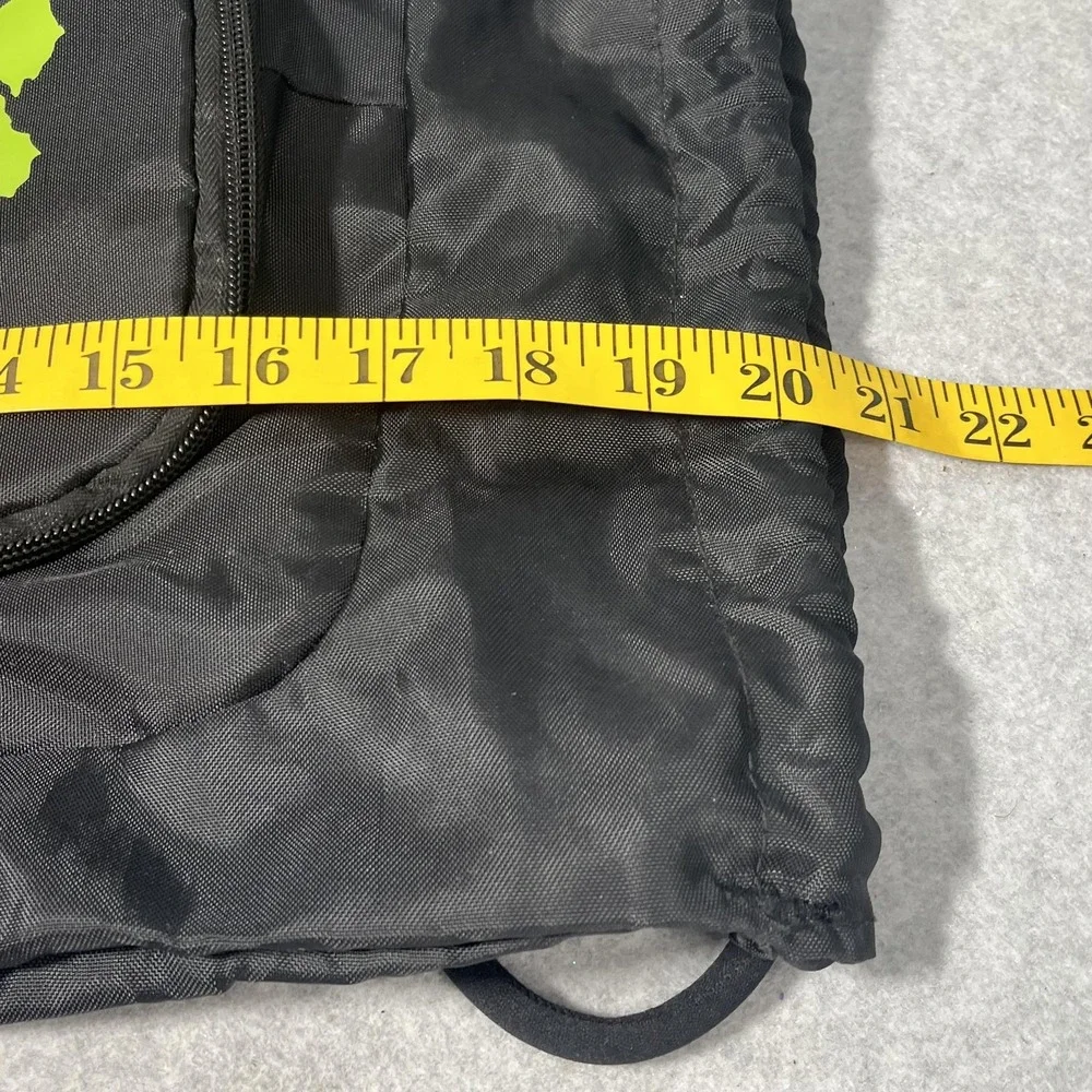 Monster‎ Energy Backpack Large Black Drawstring Gym Sports Logo Cinch Bag
